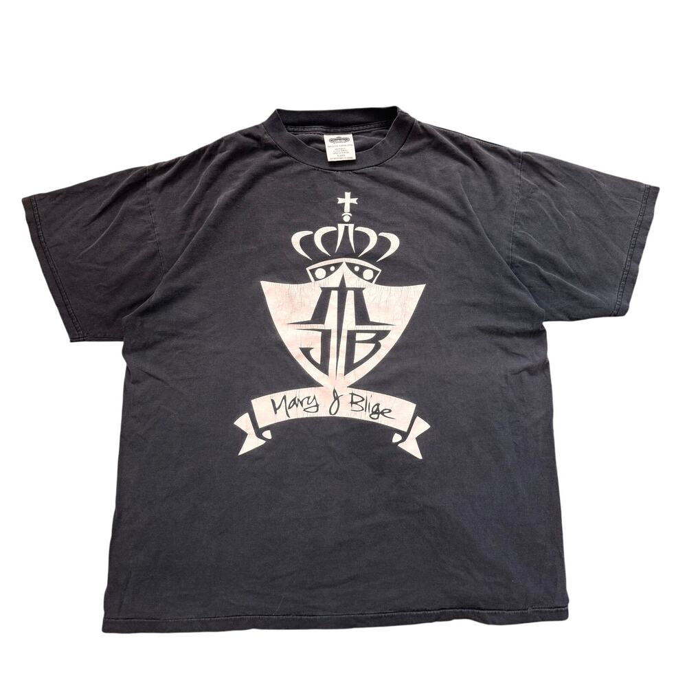 Mary J Blige 90s Vintage My Life Tour Concert T-Shirt XL